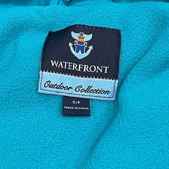 Winter Jacket NWOT Waterfront Puffer Winter Jacket Baby Blue Size Small - Picture 5 of 11
